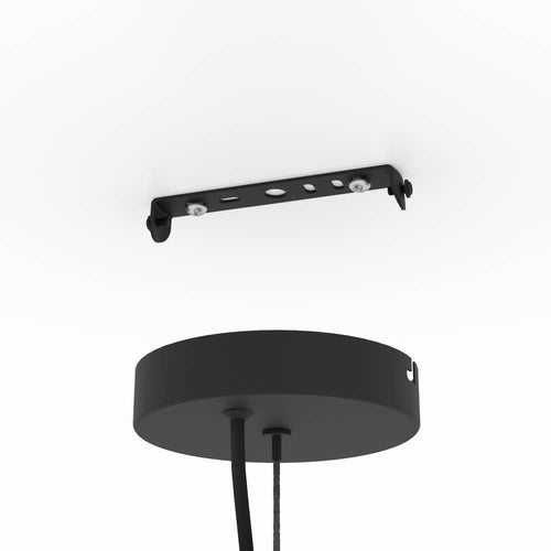 EGLO hanglamp Gaetano 1 - e27 - ø 53,5 cm - grijs/wit