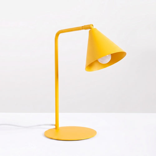 Sollux Lighting Tafellamp NOX geel - 18x18x35cm
