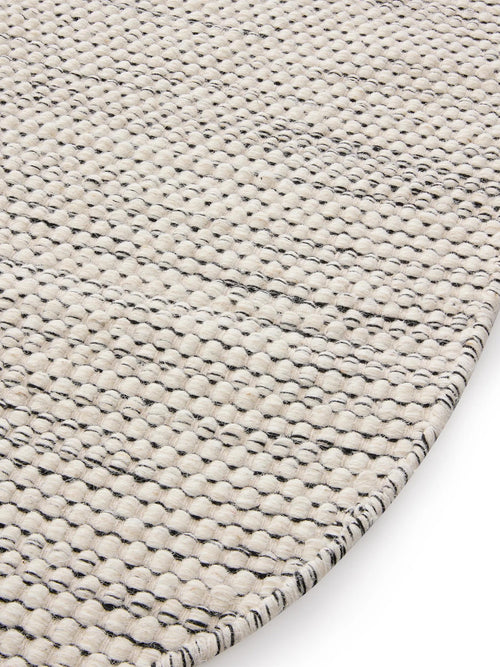 benuta wollen vloerkleed Rocco - beige/zwart - 200x300 cm