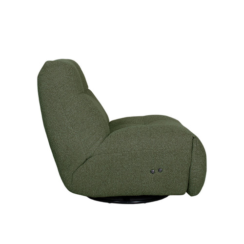 LABEL51 Elektrische Fauteuil Relax & Recharge - Groen - 90x110x95cm