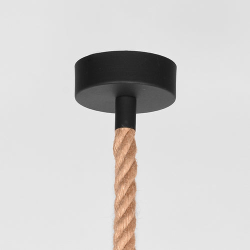 LABEL51 Hanglamp Korf - Zwart Metaal - 38x38x45cm