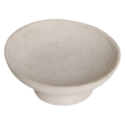 Raw materials schaal Chalk Pano - créme - 27x27x10,5 cm - vtwonen shop