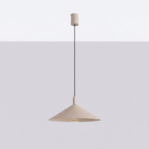 Sollux Lighting Hanglamp NOX 40 taupe - 40x40x135cm
