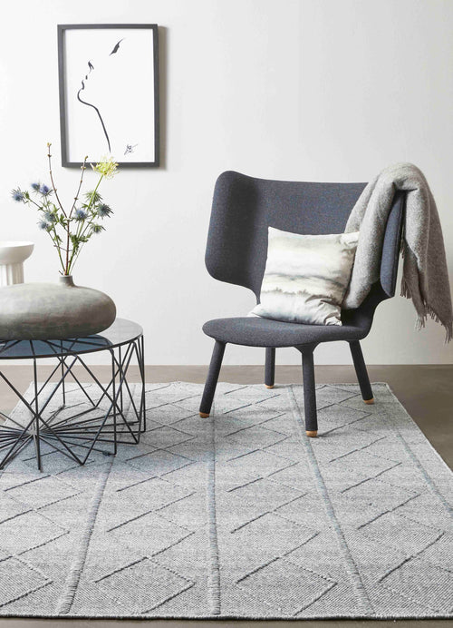 Laagpolig vloerkleed Matta Stenkol 170x230 cm