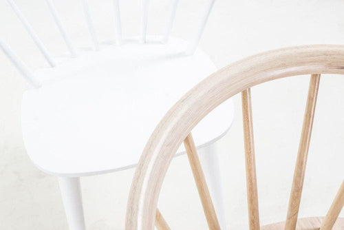 Rowico Home Carmen Houten Spijlenstoel Wit