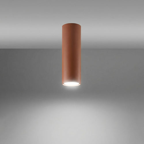 Sollux Lighting Plafondlamp LAGOS 20 rode oker - 6x6x20cm