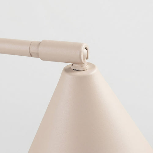Sollux Lighting Tafellamp NOX taupe - 18x18x35cm