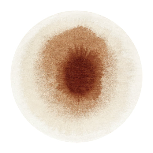 Ecorugs vloerkleed Indian Snow - brown - 240x240cm