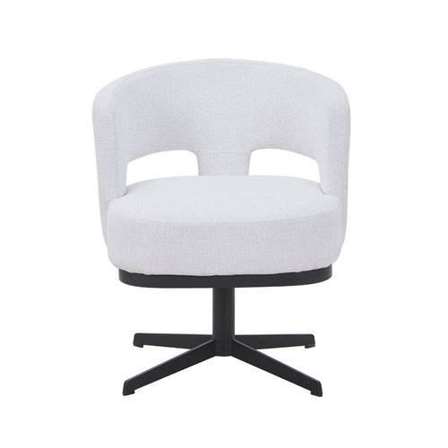 DÉJA Living Eetkamerstoel Léo - Off-White - Draaibaar - Set van 2 - vtwonen shop