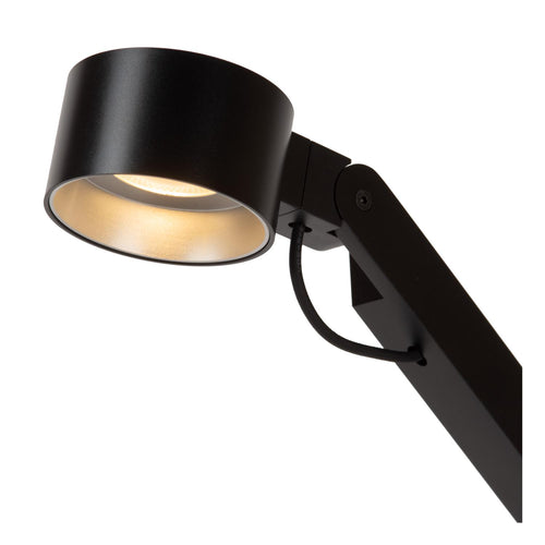 Lucide bureaulamp OGDEN - Geïntegreerde LED - Zwart - vtwonen shop