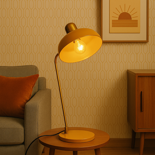 Kare Design tafellamp Demi - geel