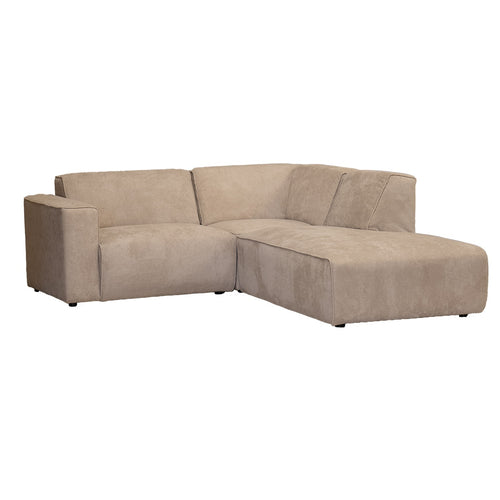 Giga Meubel Hoekbank Parijs - 2,5-Zits - Rechts - Taupe