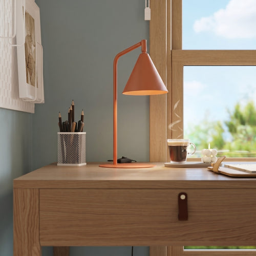 Sollux Lighting Tafellamp NOX rode oker - 18x18x35cm