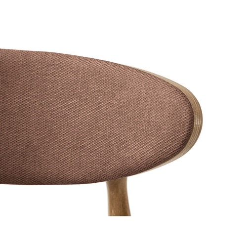 Set van 2 stoelen Rina chenille donkerroze - 48x47.5x79cm