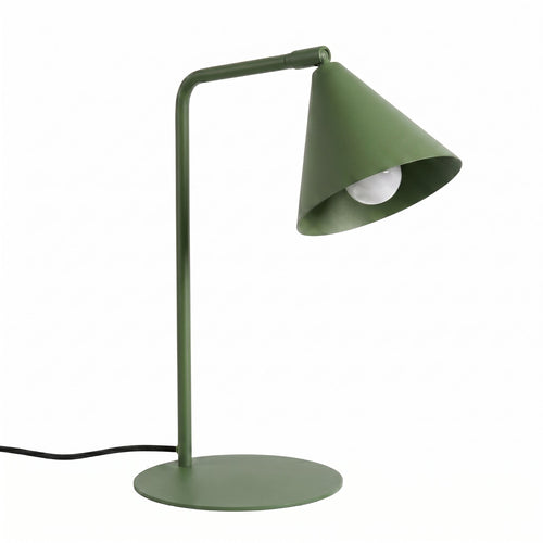 Sollux Lighting Tafellamp NOX olijfgroen - 18x18x35cm