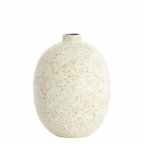 Light & Living vaas Orxeta - wit - Ø31cm - vtwonen shop