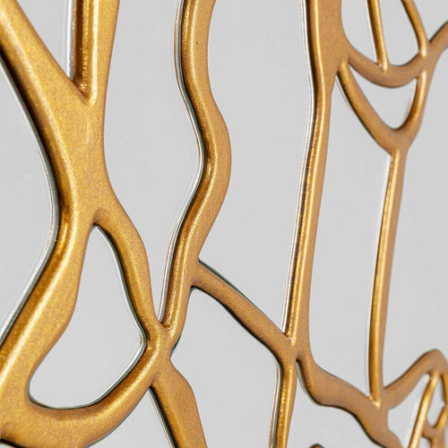 Kare Design Spiegel Pieces Ø100cm goud - vtwonen shop