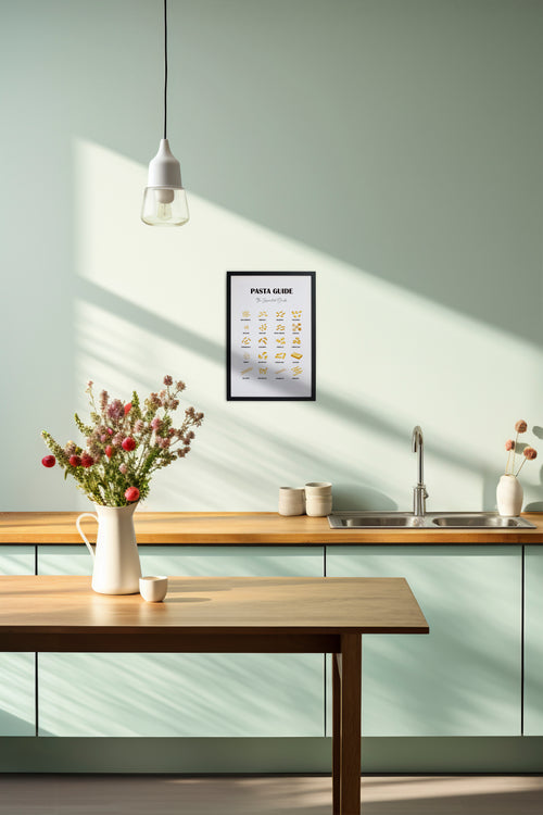 Zwarte lijst met kader 40x30 pastagids - vtwonen shop