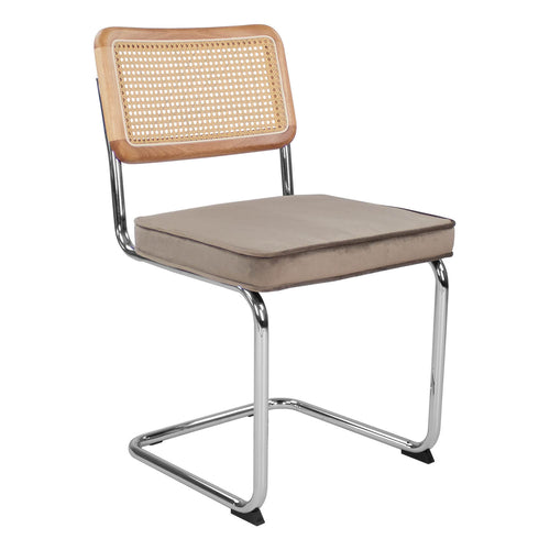 Kick buisframe stoel Kai - Taupe - vtwonen shop