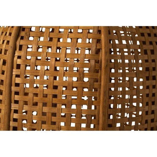 Lesli Living lantaarn Macy - bruin - Ø32x88cm