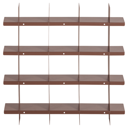 WOOOD wandrek Brik - Metaal - Oudroze - 60x60x15