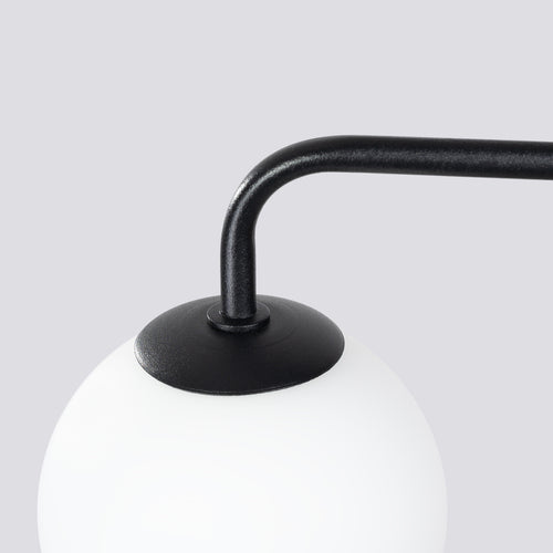 Sollux Lighting Wandlamp ASTRAL 1 zwart - 10x22x21cm