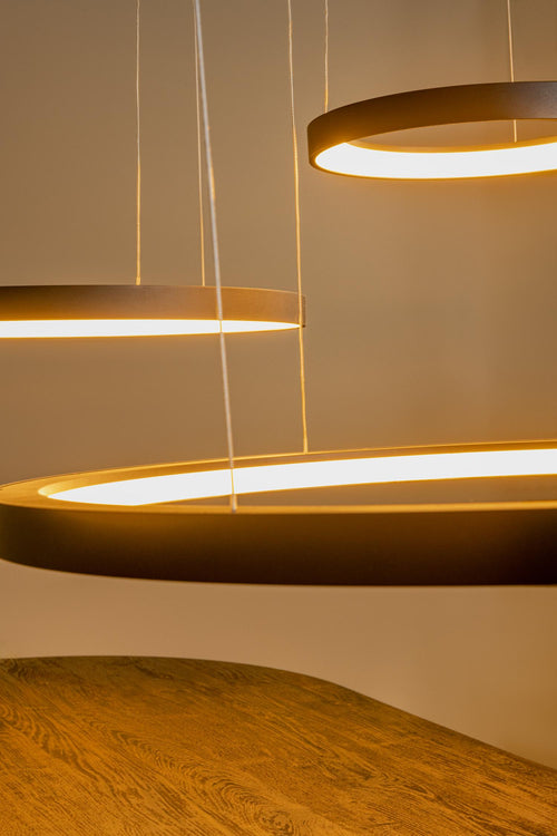 Lucide hanglamp VIDAL - Geïntegreerde LED - Zwart - vtwonen shop