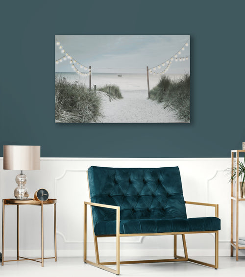 Art for the Home Strandwandeling LED Canvas 60x90 cm - vtwonen shop