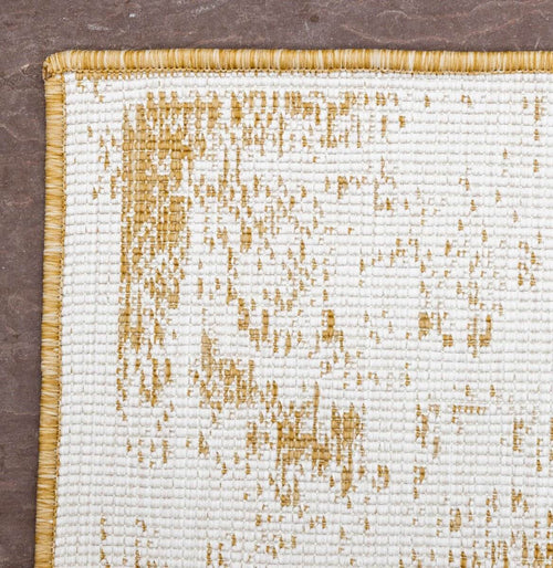Buitenkleed sage - Geel/Okergeel - dubbelzijdig - EVA Interior