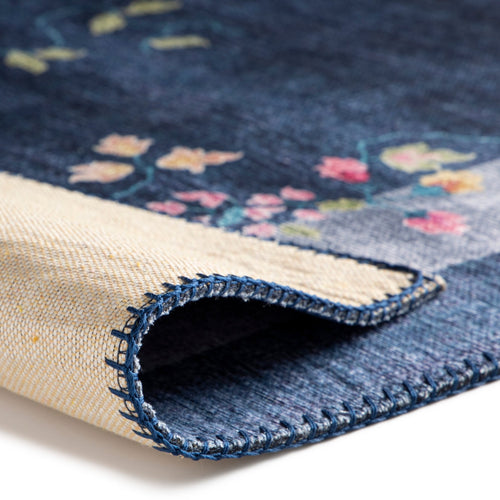 AFK Living vloerkleed Hortense - gedrukt - blauw - 120 x 170 cm