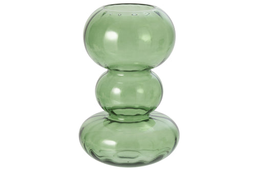J-Line vaas - glas - groen - large