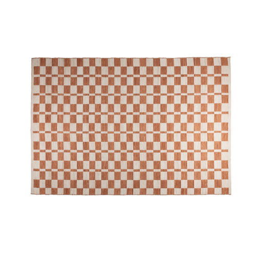 Zuiver Checker Vloerkleed 160x230 - Beige - vtwonen shop