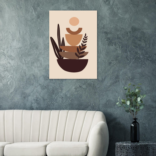 Artfulprints  Boho – Balanced earth   poster A4 21x29.7 cm - vtwonen shop