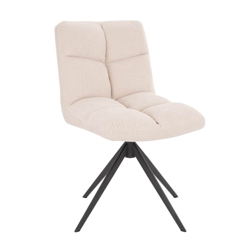 Home Deluxe Eetkamerstoel NODA Snoer Crème Aantal: 4