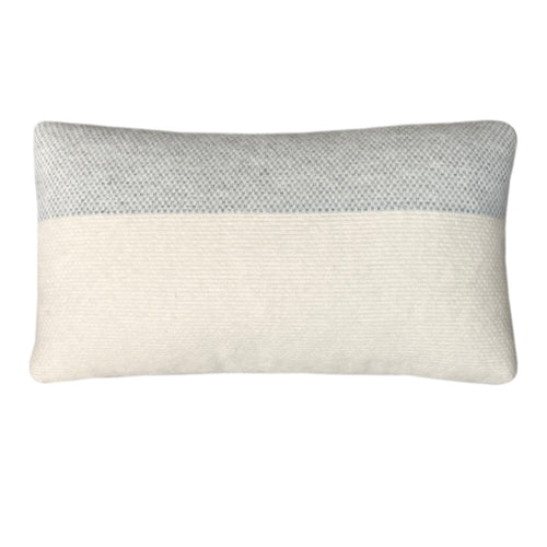 Malagoon kussen Easy nature - grijs - 35x60cm wol