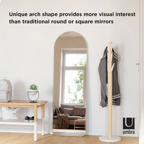 Umbra Hubba Arched spiegel van 51 x 157,5 cm - vtwonen shop