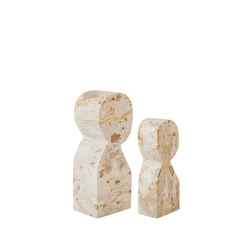 Light & Living ornament Rihan - bruin - 10x8x25cm