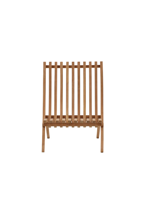 Rebellenclub Loungestoel Eden - Set van 2 - Naturel Hout