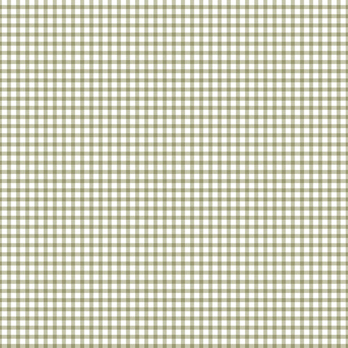 ESTAhome behang ruitjes groen - 50 x 900 cm - 132148