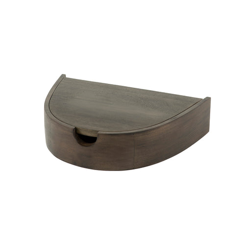 Giga Living Nachtkastje Cove - Bruin Hout - 27x34x8cm