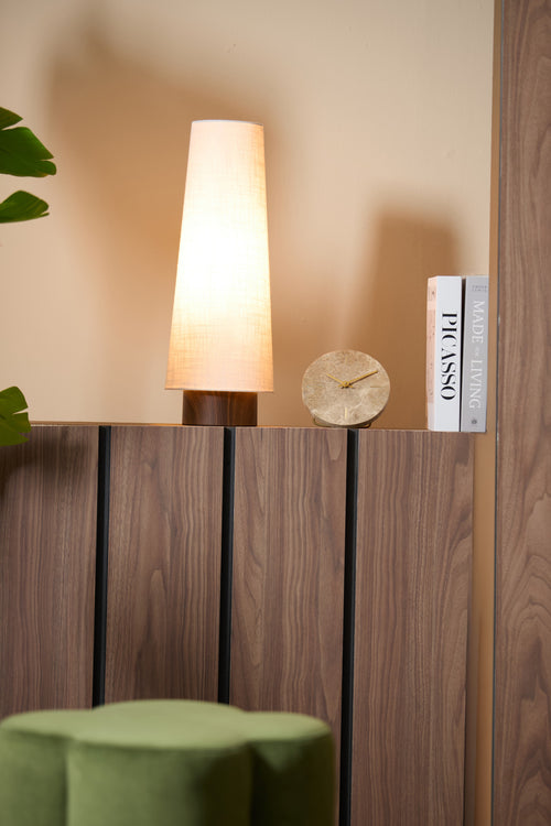 Light & Living tafellamp HOWIE - Ø19x52.5cm - wit - vtwonen shop