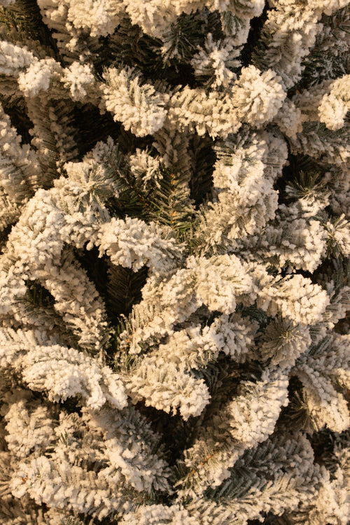 Black Box Trees Harma Smalle Kunstkerstboom - Kerstboom H260 x Ø73 cm - Groen Frosted