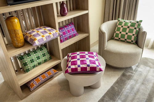 Dutch Decor kussenhoes Blocks - 45x45 cm - vtwonen shop