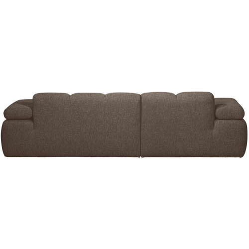 WOOOD chaise longue bank links Mojo - Bouclé - Bruin Melange - vtwonen shop