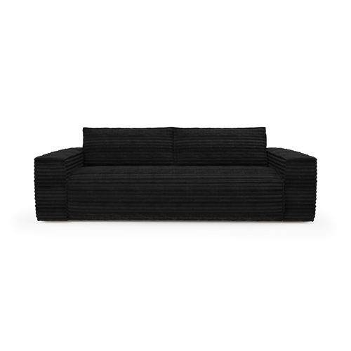 Sia Home - Rechte slaapbanken JOAN - Corduroy - Donker antraciet - 234cm - vtwonen shop