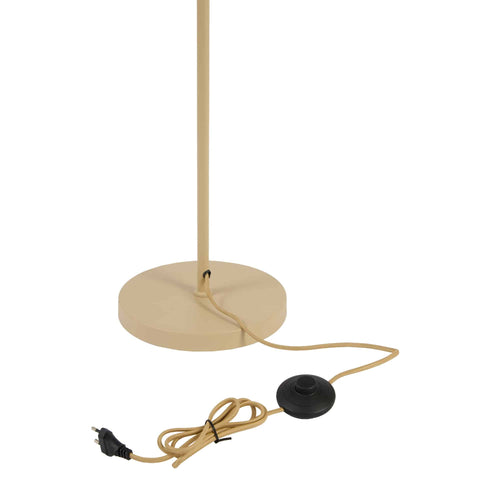 Light & Living vloerlamp Zyenna - bruin - 33x23x150cm