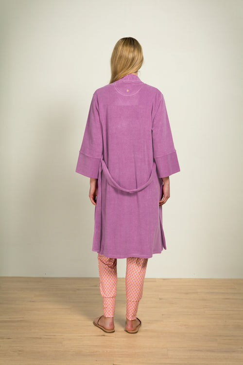 Pip Studio - Bobien Lange pyjamabroek - Dames - Mojo - Roze - XXL