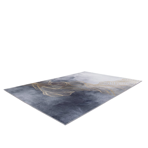 AFK Living vloerkleed Aura - gedrukt - blauw - 120 x 170 cm