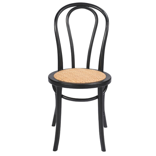 Signature - TROQUET Kavel stoelen - Zwart - 42x55x88 cm