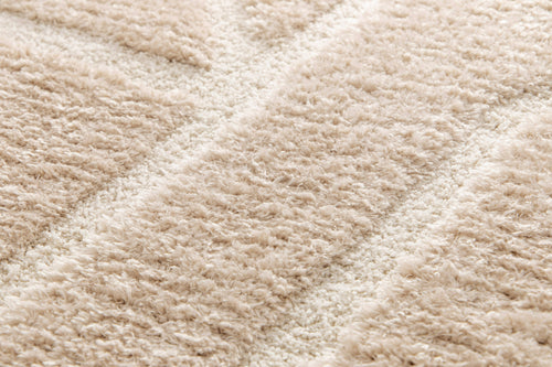 AFK Living vloerkleed Murmure - reliëfeffect - beige - 160x230 cm